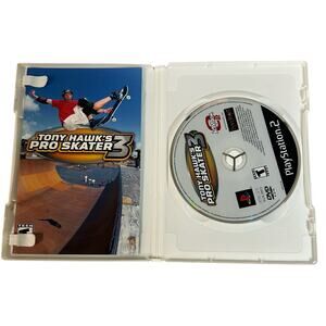 Tony Hawk's Pro Skater 3 (Sony PlayStation 2, 2002) Booklet And Game Disk only